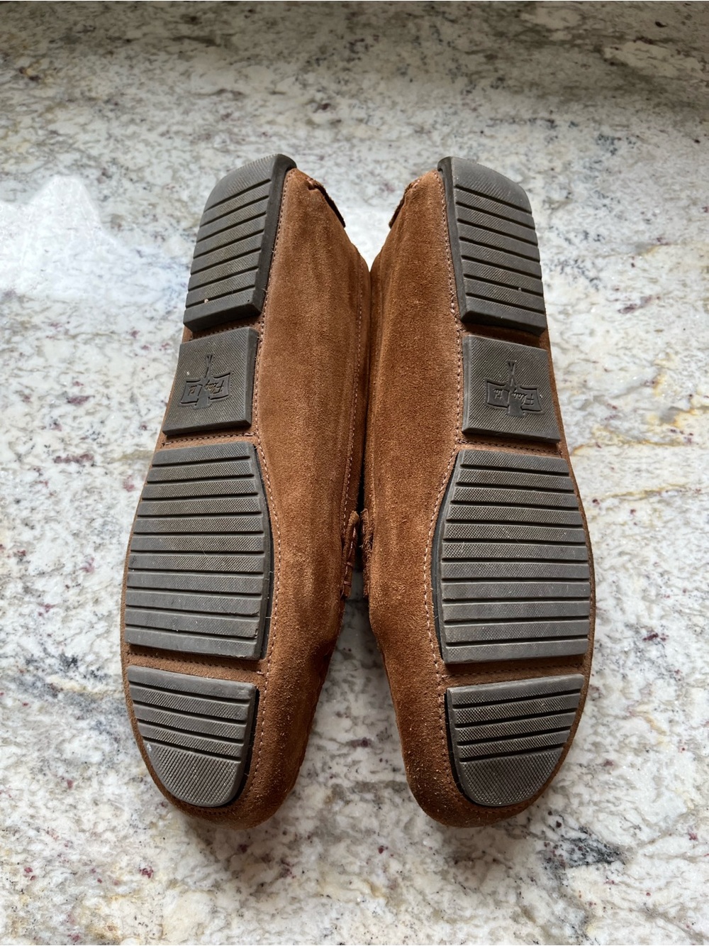 Women's Suede Penny Loafers in Brown - Picture 4 of 4